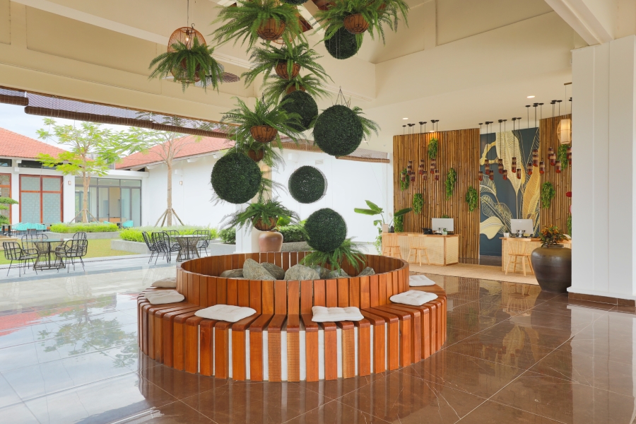 Reception hotel SBH Gloria Hue